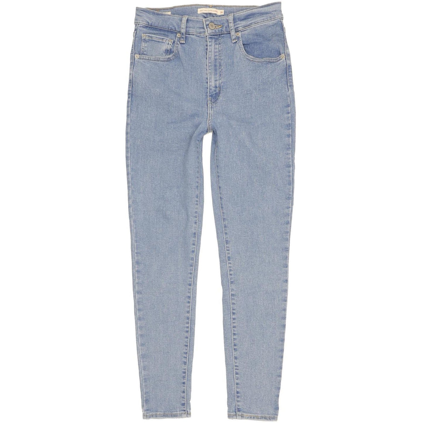 Levi's Mile Blue Skinny Slim Stretch Jeans High Waisted W28 L28