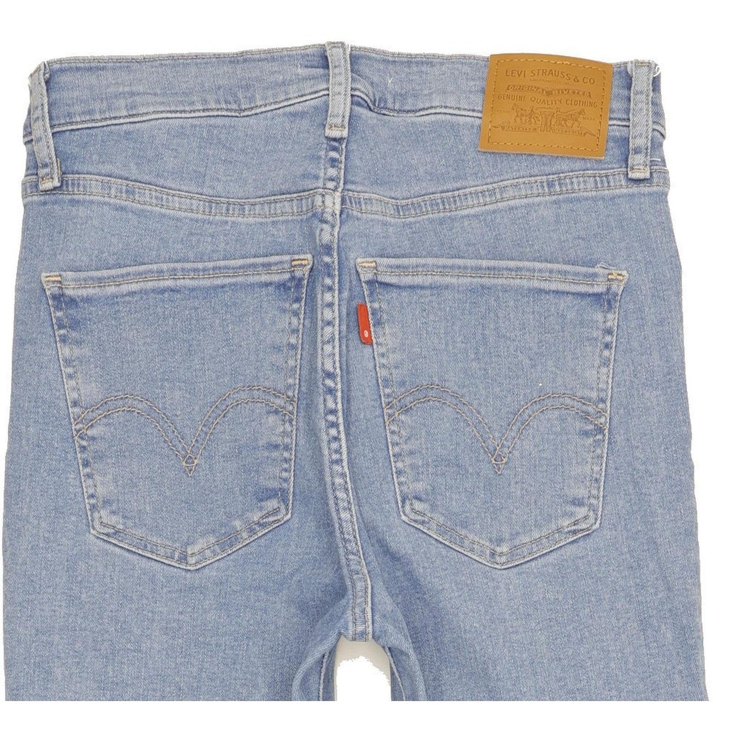 Levi's Mile Blue Skinny Slim Stretch Jeans High Waisted W28 L28