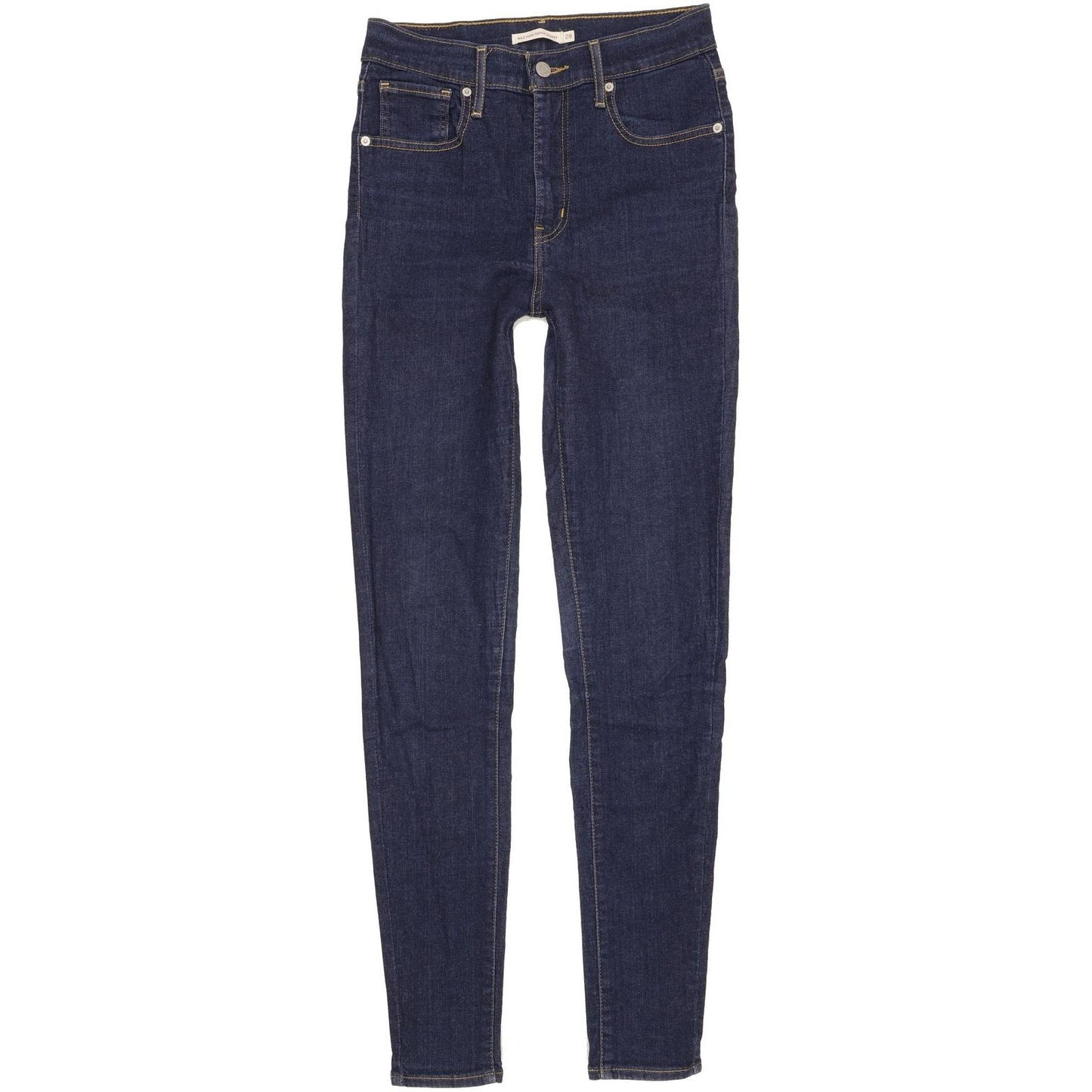 Levi's Mile Blue Skinny Slim Stretch Jeans High Waisted W28 L32