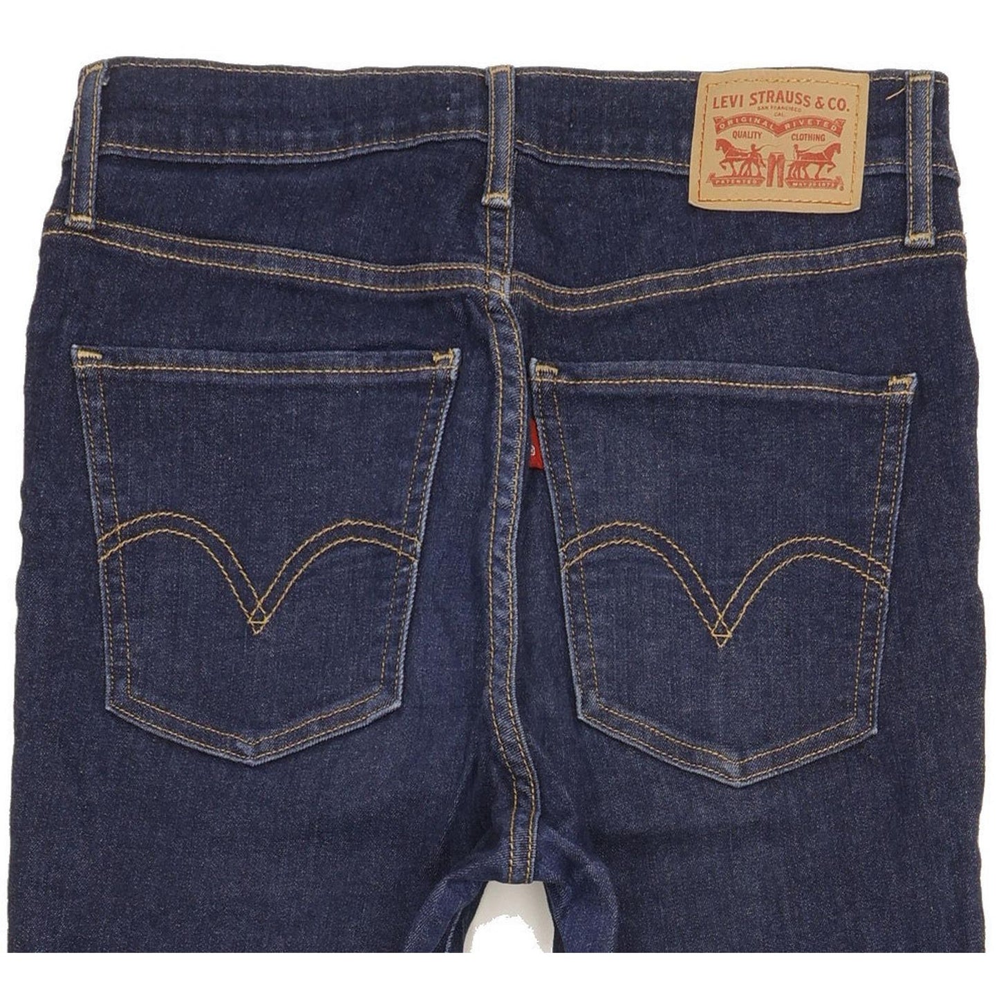 Levi's Mile Blue Skinny Slim Stretch Jeans High Waisted W28 L32