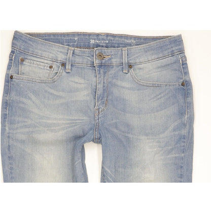 Levi's Demi Curve Women Blue Straight Classic Stretch Jeans W30 L30