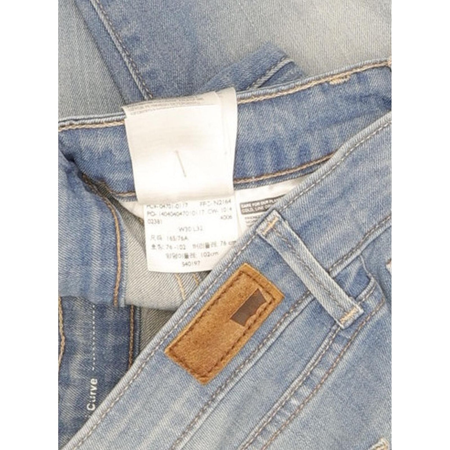 Levi's Demi Curve Women Blue Straight Classic Stretch Jeans W30 L30