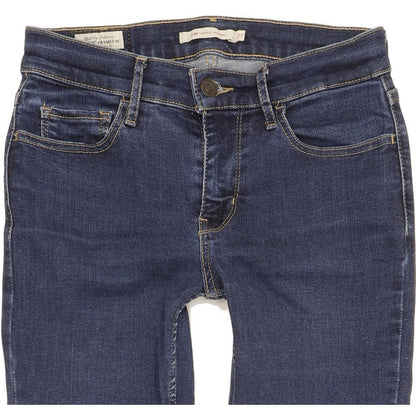 Levi's 710 Super Women Blue Skinny Slim Stretch Jeans W27 L31