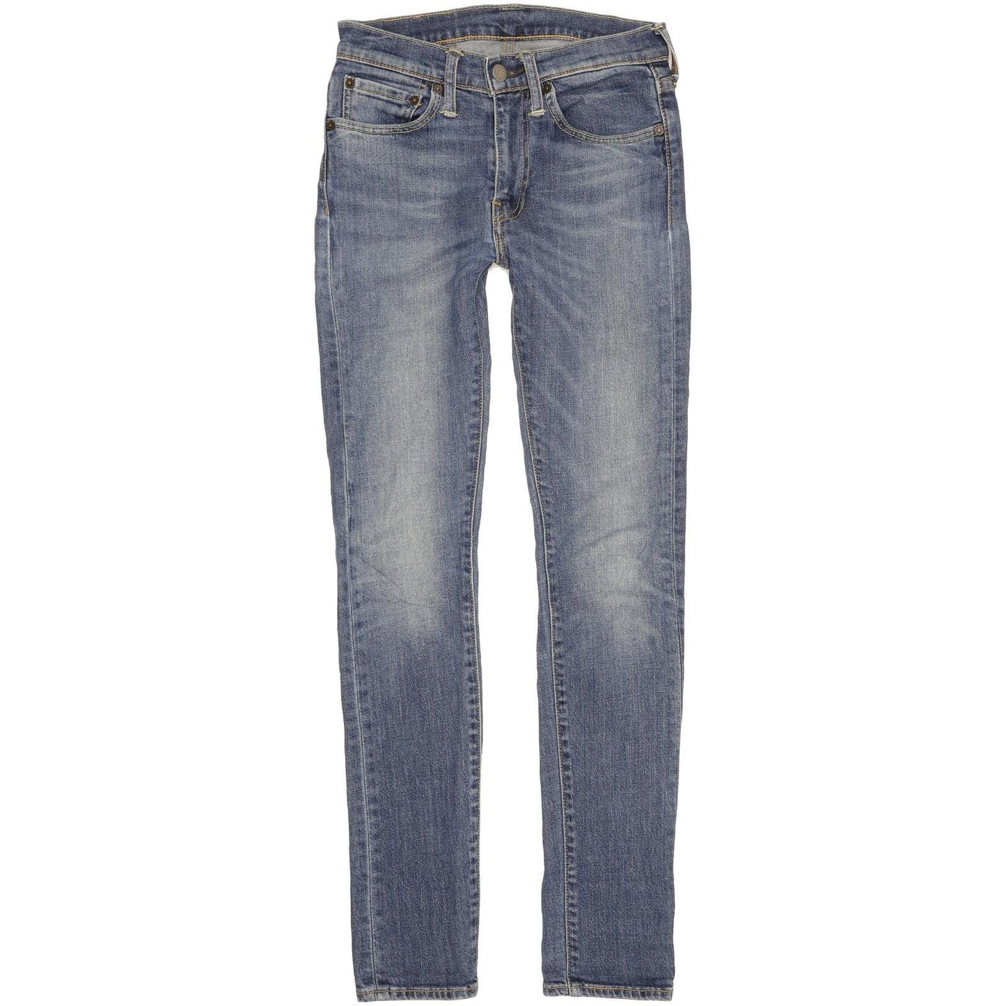 Levi's 519 Men Blue Skinny Slim Stretch Jeans W28 L32