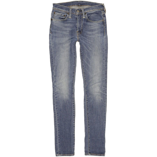 Levi's 519 Men Blue Skinny Slim Stretch Jeans W28 L32