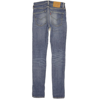 Levi's 519 Men Blue Skinny Slim Stretch Jeans W28 L32