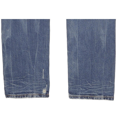 G-Star 3301 Men Blue Straight Slim Stretch Jeans W32 L34