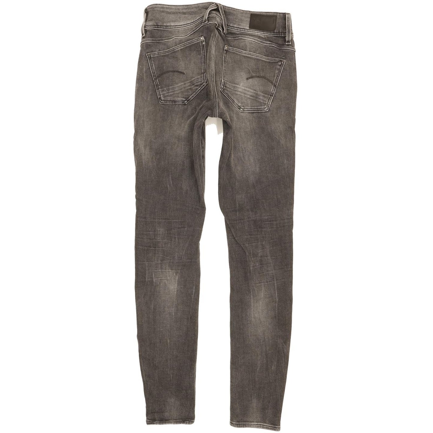 G-Star Lynn Mid Women Charcoal Skinny Slim Stretch Jeans W27 L31