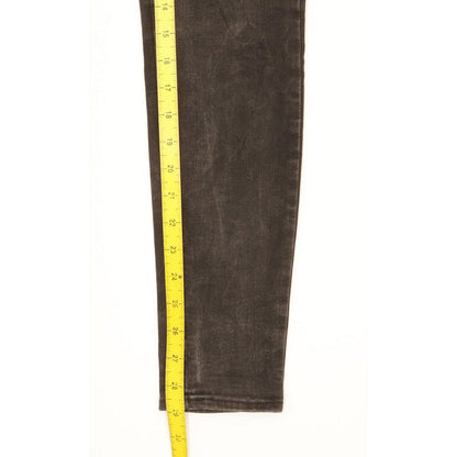 Levi's 710 Super Women Black Skinny Slim Stretch Jeans W29 L29