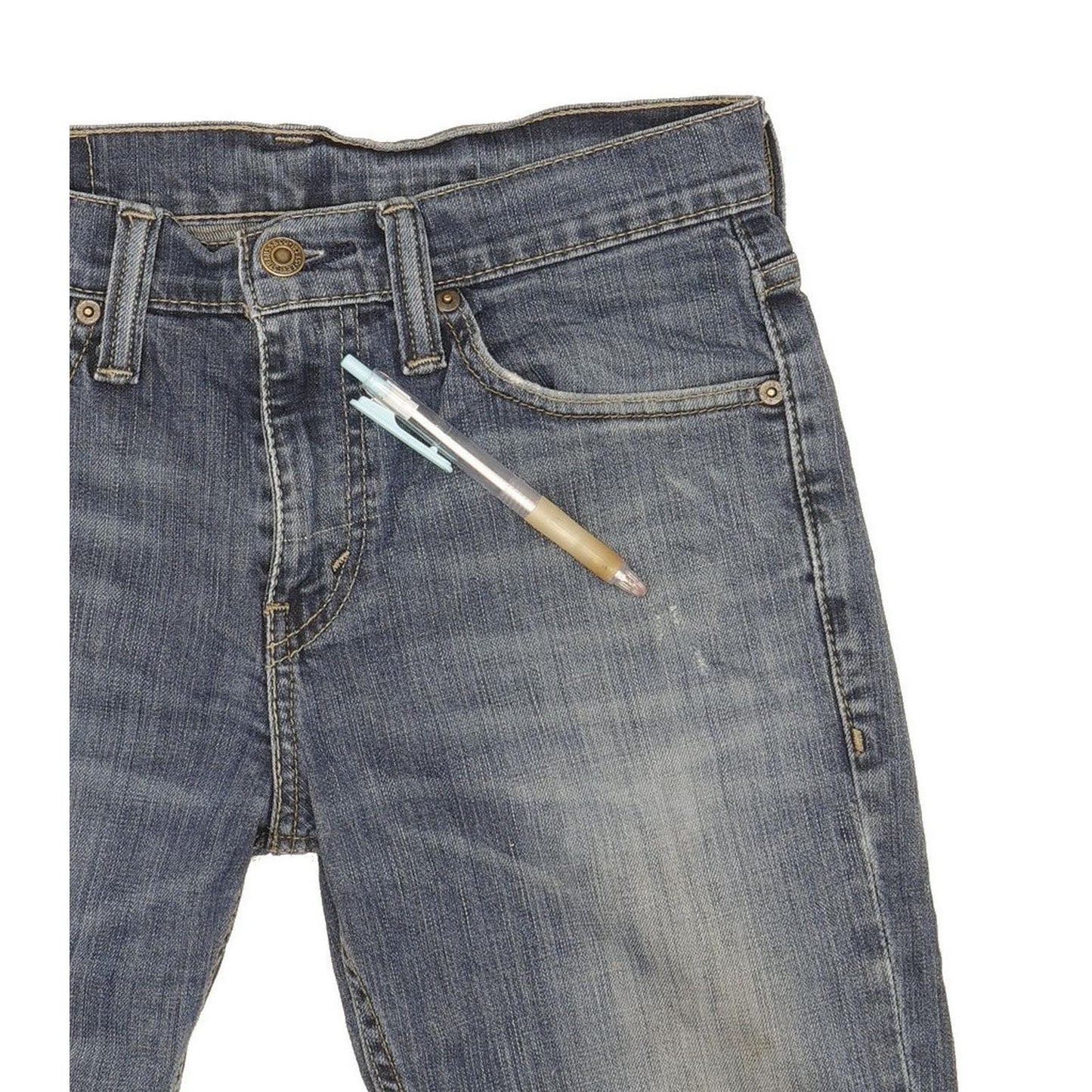 Levi's 511 Men Blue Straight Slim Stretch Jeans W29 L32