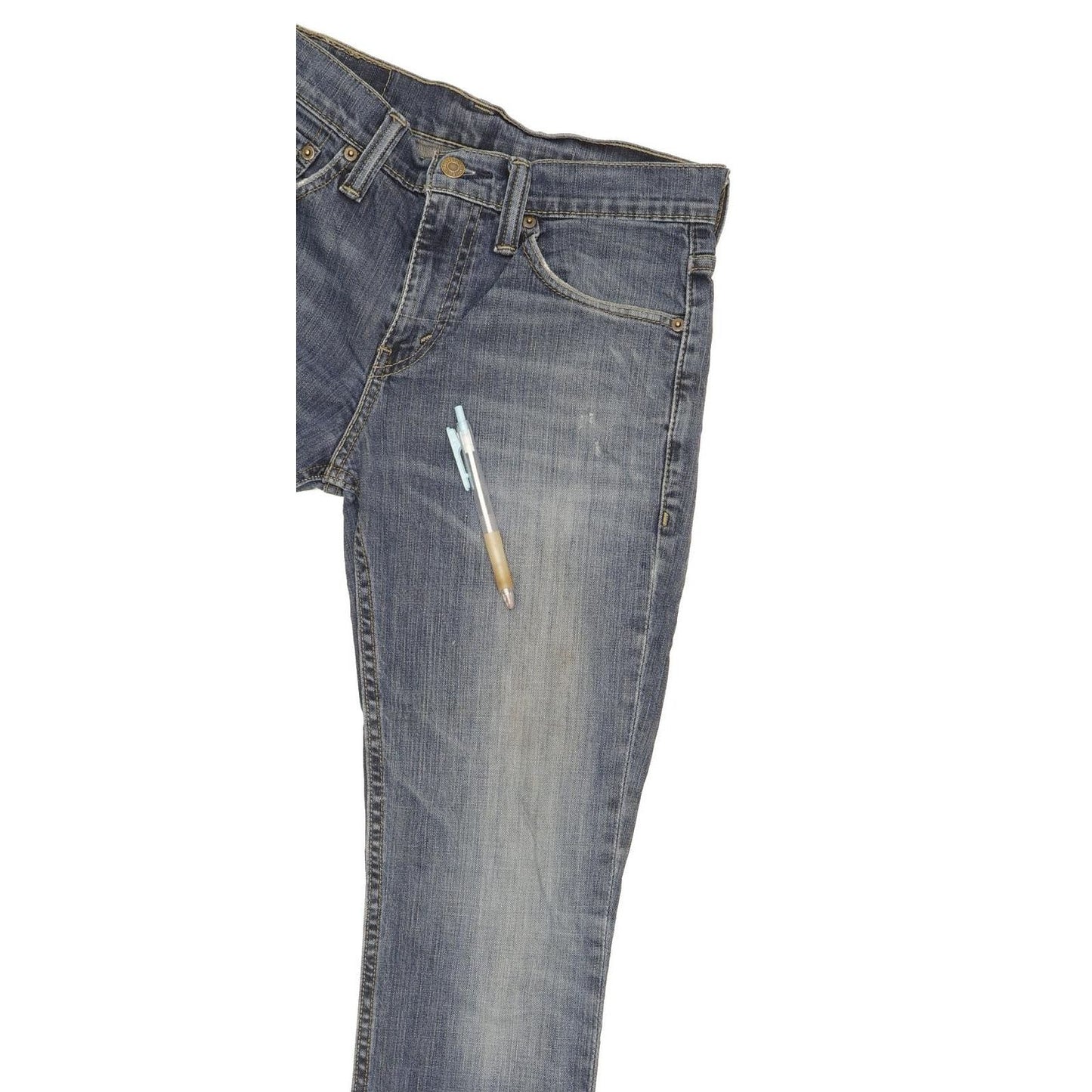 Levi's 511 Men Blue Straight Slim Stretch Jeans W29 L32