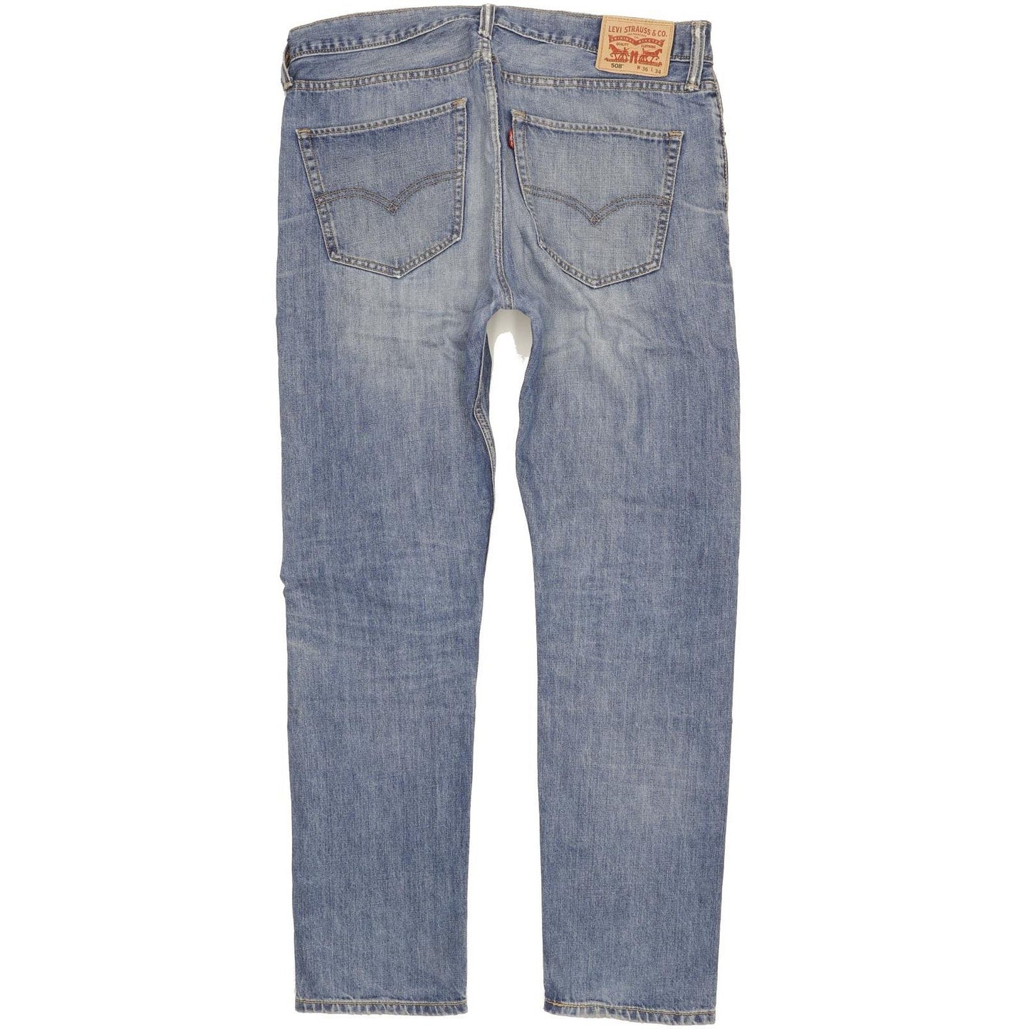 Levi's 508 Men Blue Straight Regular Jeans W36 L33