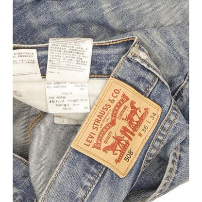 Levi's 508 Men Blue Straight Regular Jeans W36 L33