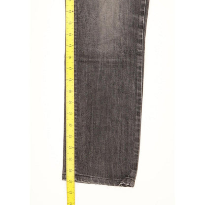 Levi's 571 Women Charcoal Straight Slim Stretch Jeans W29 L27