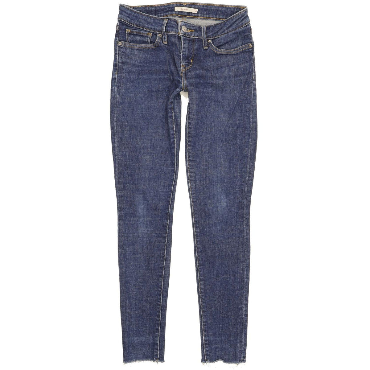Levi's 711 Women Blue Skinny Slim Stretch Jeans W26 L32