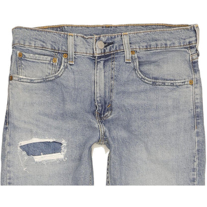 Levi's 512 Lo-Ball Men Blue Tapered Slim Jeans W32 L31