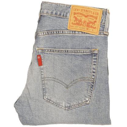 Levi's 512 Lo-Ball Men Blue Tapered Slim Jeans W32 L31
