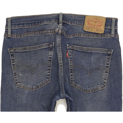 Levi's 511 Men Blue Straight Slim Stretch Jeans W32 L32