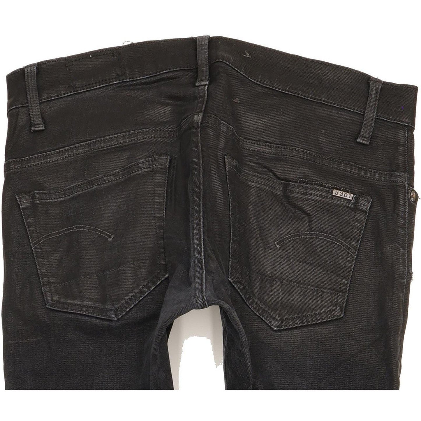 G-Star 3301 Men Blue Skinny Slim Stretch Jeans W32 L32