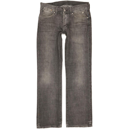 G-Star Ruger Men Grey Straight Regular Jeans W33 L34