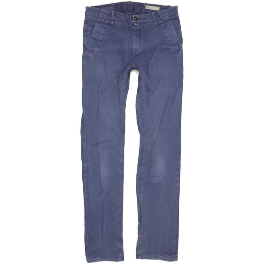 G-Star Bronson Women Blue Tapered Loose Chino Stretch Jeans W27 L34