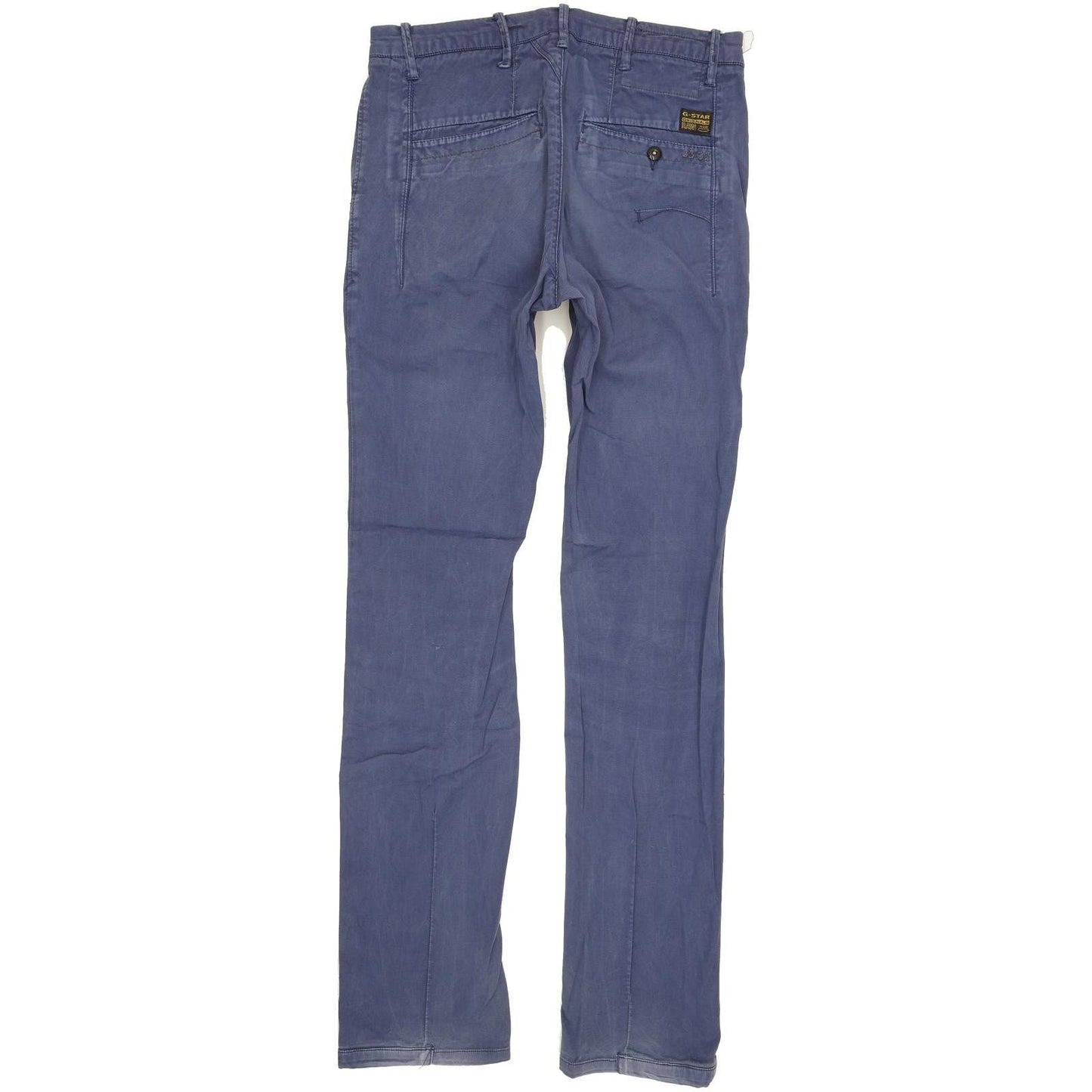 G-Star Bronson Women Blue Tapered Loose Chino Stretch Jeans W27 L34