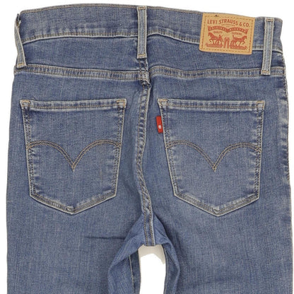 Levi's 720 Women Blue Skinny Slim Stretch Jeans W25 L30