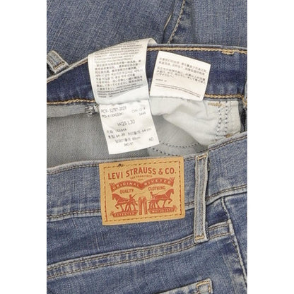 Levi's 720 Women Blue Skinny Slim Stretch Jeans W25 L30