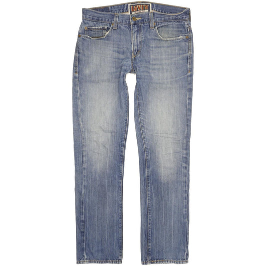 Levi's 511 Men Blue Straight Slim Jeans W34 L32