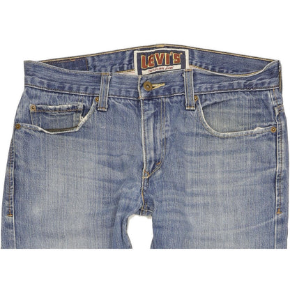 Levi's 511 Men Blue Straight Slim Jeans W34 L32