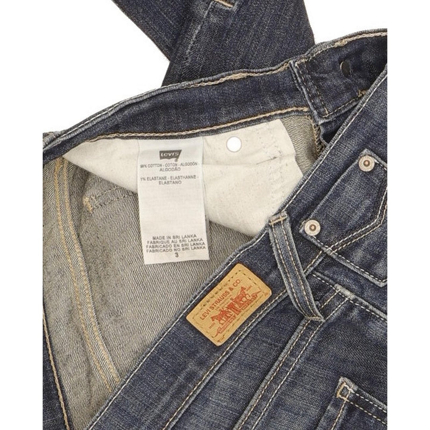 Levi's Women Blue Skinny Slim Stretch Jeans W30 L32