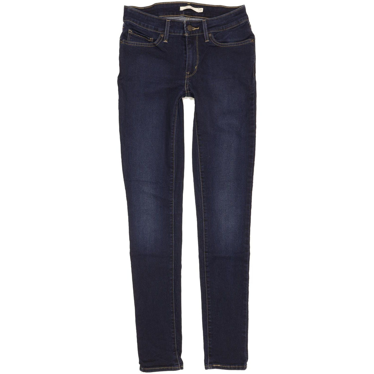 Levi's 711 Women Blue Skinny Slim Stretch Jeans W27 L32