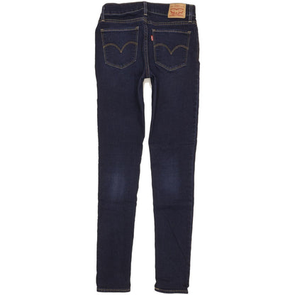 Levi's 711 Women Blue Skinny Slim Stretch Jeans W27 L32