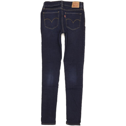 Levi's 711 Women Blue Skinny Slim Stretch Jeans W27 L32