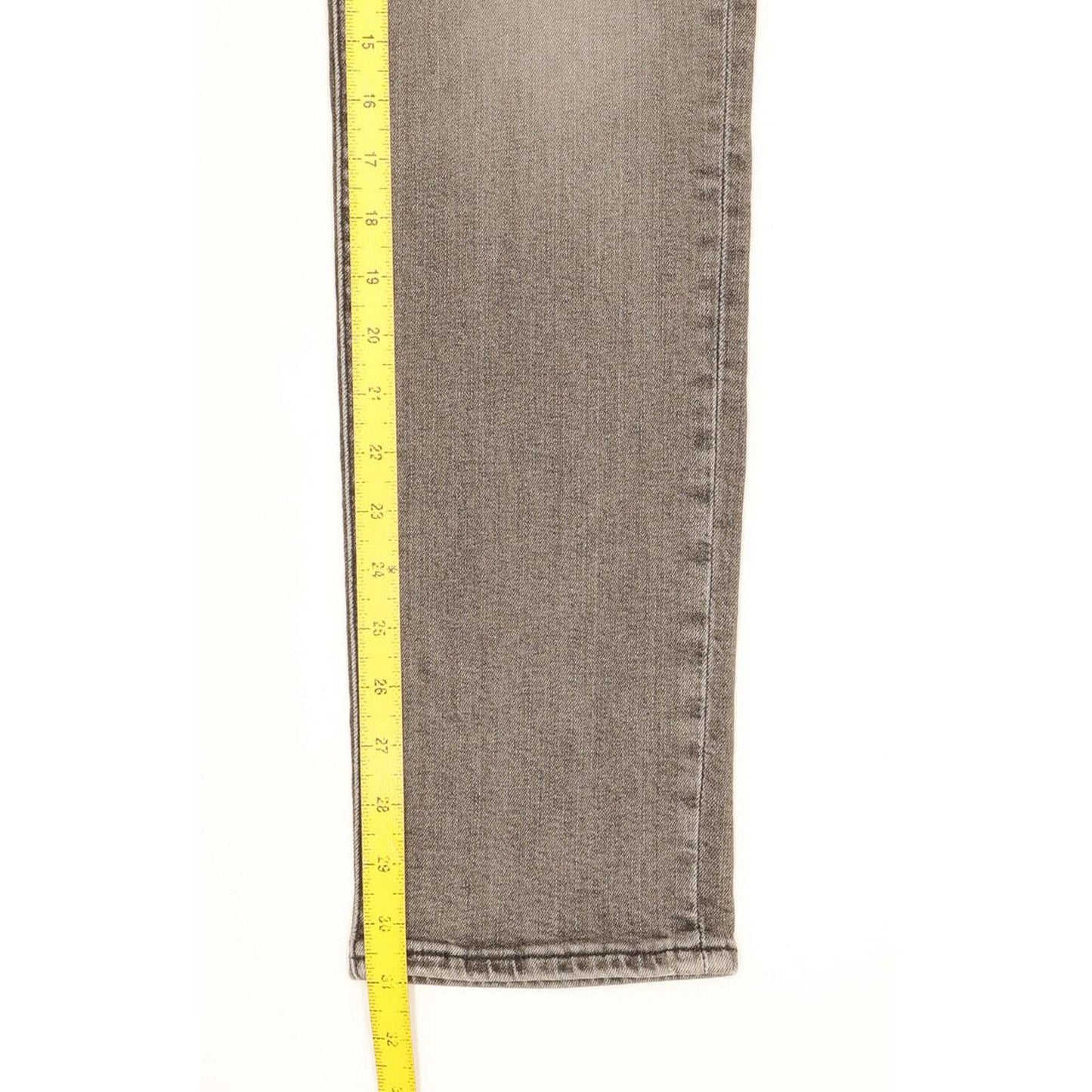 Levi's 511 Men Grey Straight Slim Stretch Jeans W30 L31