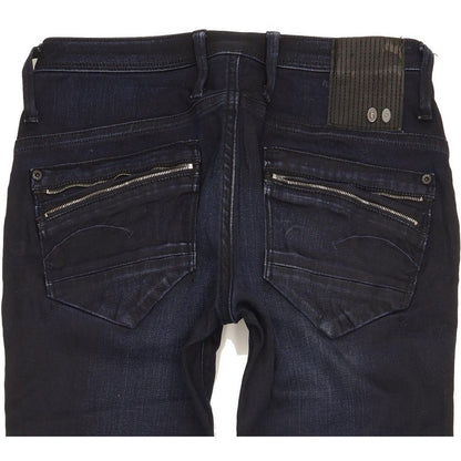 G-Star Women Navy Skinny Slim Stretch Jeans W27 L31