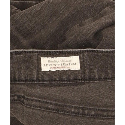 Levi's 710 Super Women Black Skinny Slim Stretch Jeans W30 L32