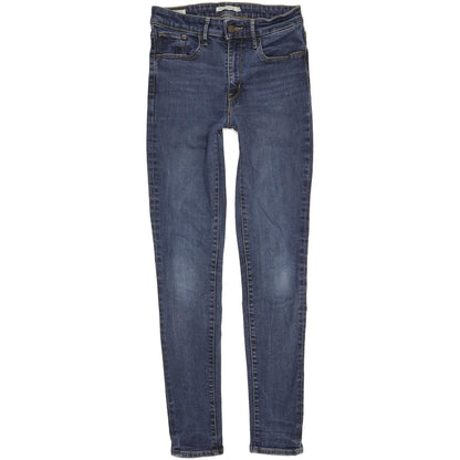 Levi's 721 Women Blue Skinny Slim Stretch Jeans W27 L31