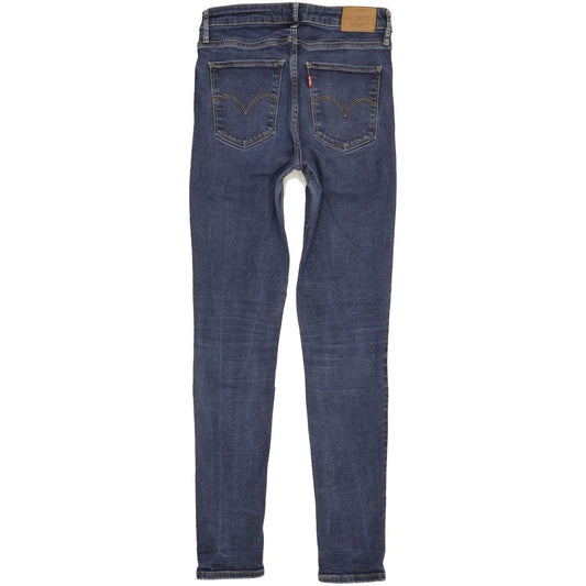 Levi's 721 Women Blue Skinny Slim Stretch Jeans W27 L31