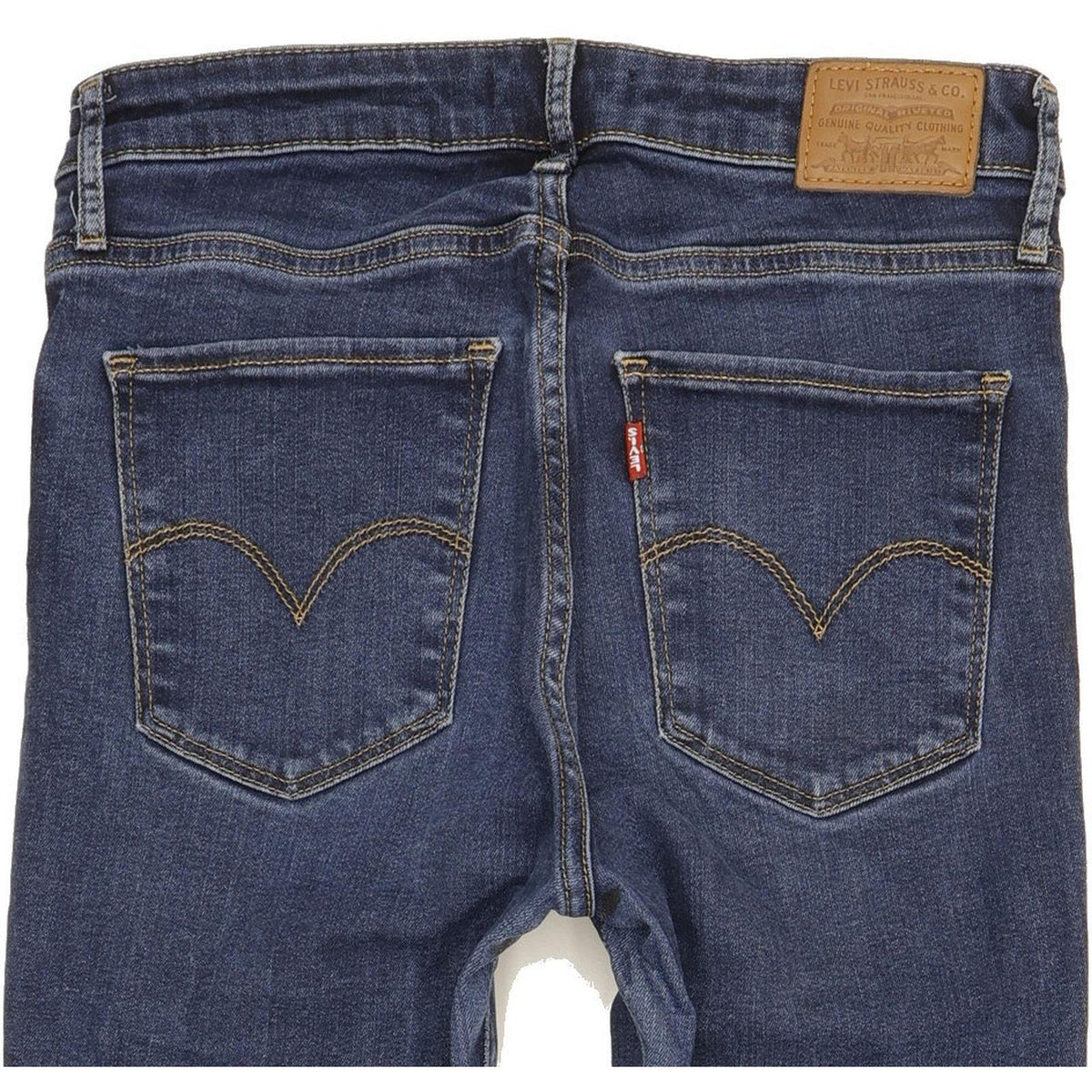 Levi's 721 Women Blue Skinny Slim Stretch Jeans W27 L31