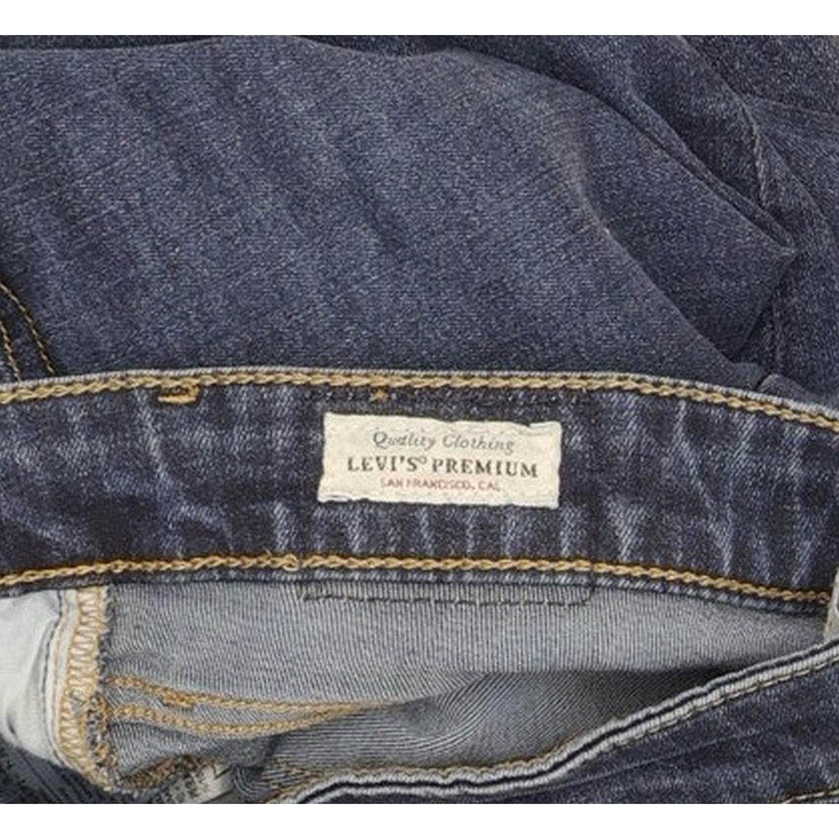 Levi's 721 Women Blue Skinny Slim Stretch Jeans W27 L31