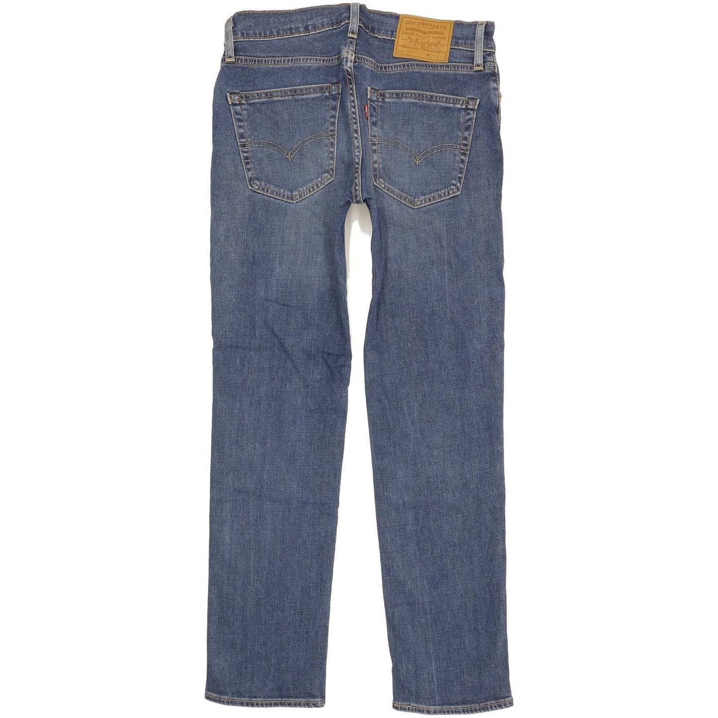 Levi's 511 Men Blue Straight Slim Stretch Jeans W30 L30