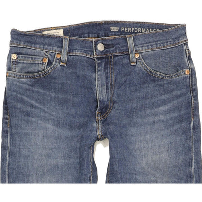 Levi's 511 Men Blue Straight Slim Stretch Jeans W30 L30