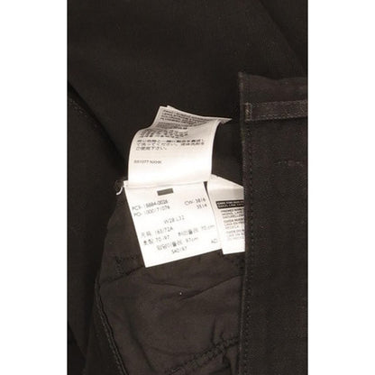 Levi's 712 Women Black Straight Slim Stretch Jeans W28 L32