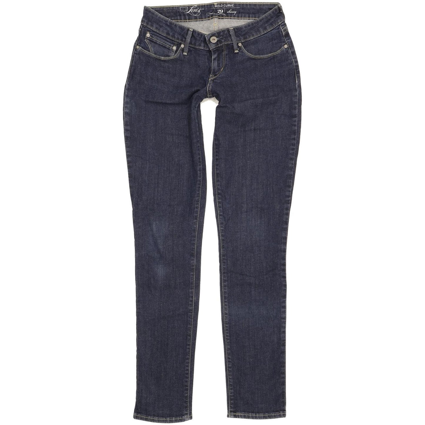 Levi's Bold Curve Women Blue Skinny Slim Stretch Jeans W29 L33