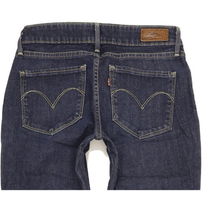 Levi's Bold Curve Women Blue Skinny Slim Stretch Jeans W29 L33