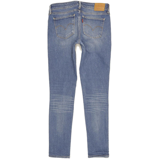 Levi's 711 Women Blue Skinny Slim Stretch Jeans W26 L29