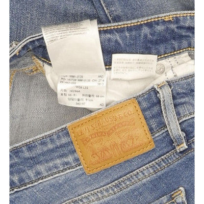 Levi's 711 Women Blue Skinny Slim Stretch Jeans W26 L29