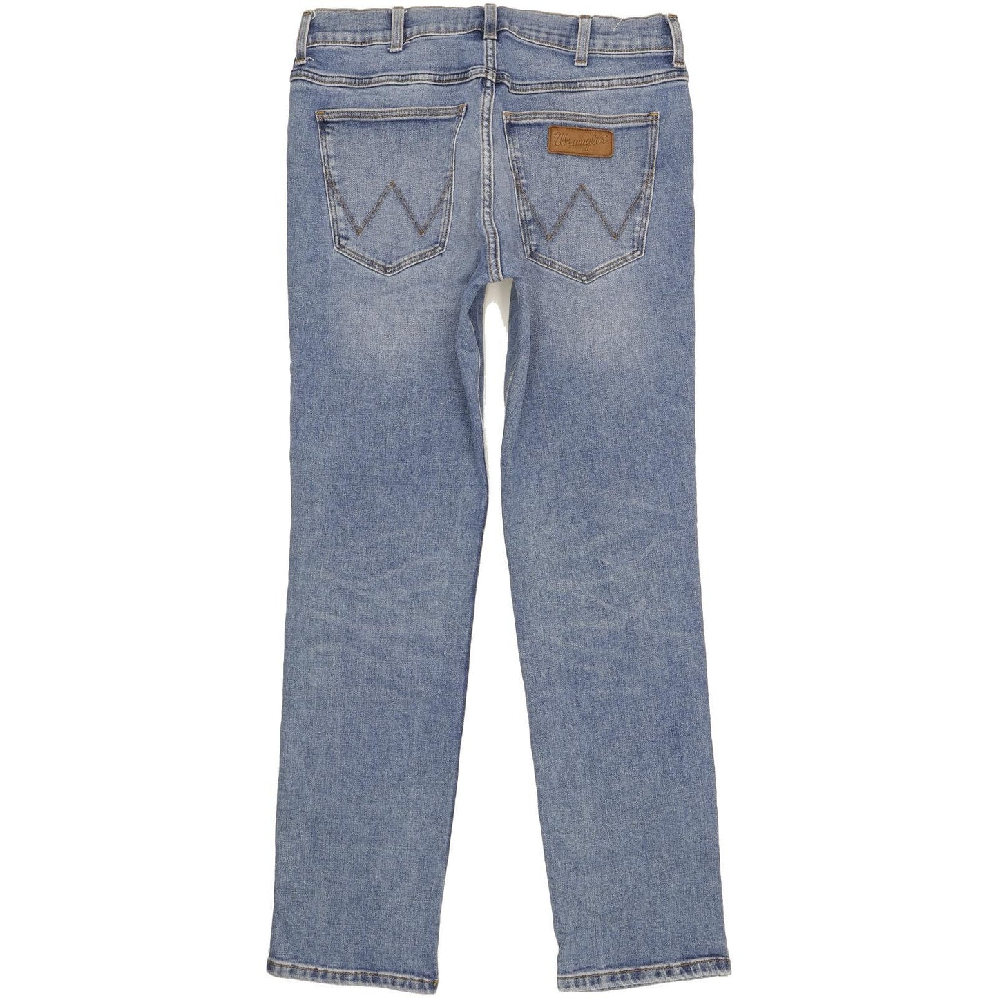 Wrangler Greenssboro Men Blue Straight Regular Stretch Jeans W32 L32