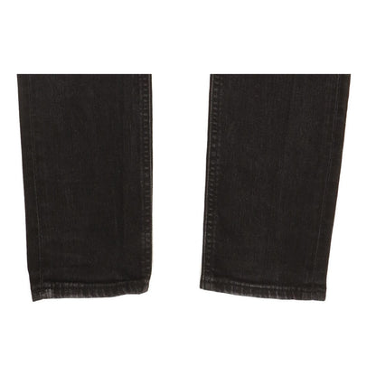 Lee Luke Men Black Skinny Slim Stretch Jeans W30 L32